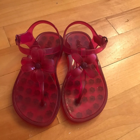 Pink flower jelly sandals Gap - Picture 2 of 4